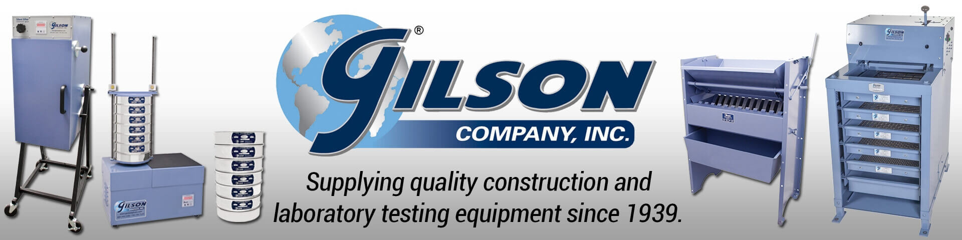 Gilson Company, Inc. - Supplying quality construction and laboratory material testing equipment since 1939